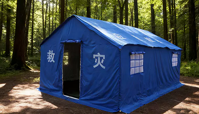 Οι σκηνές έκτακτης ανάγκης ενισχύουν τη γραμμή άμυνας για τη διαφύλαξη ζωών