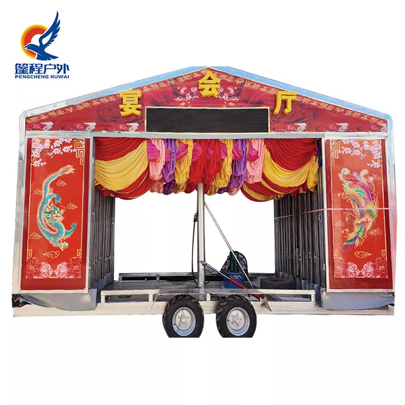 Push-pull Party Tents: Πώς απλοποιούν τις εορταστικές εκδηλώσεις στην ύπαιθρο;